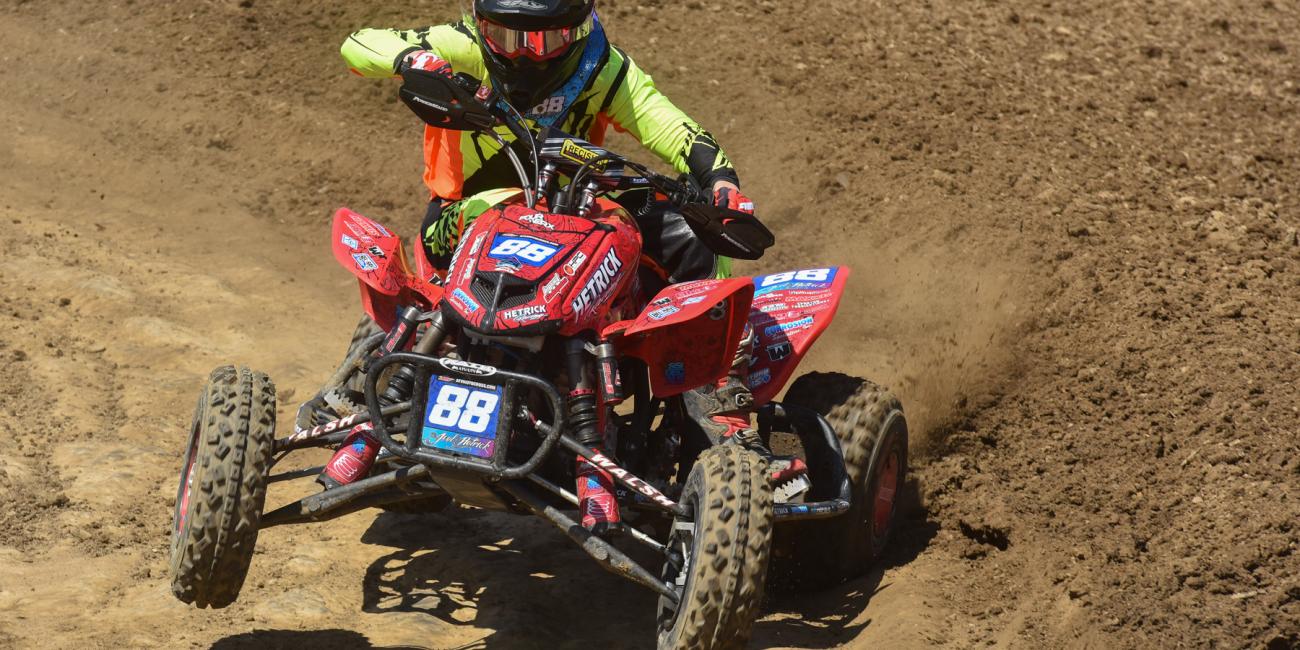 Joel Hetrick Dominant En Route to First Win of 2015 ATVMX Season at Muddy Creek