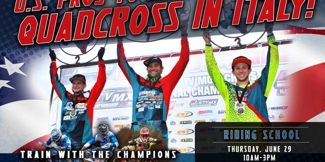 Team USA ATVMX Quadcross of Nations Fundraiser