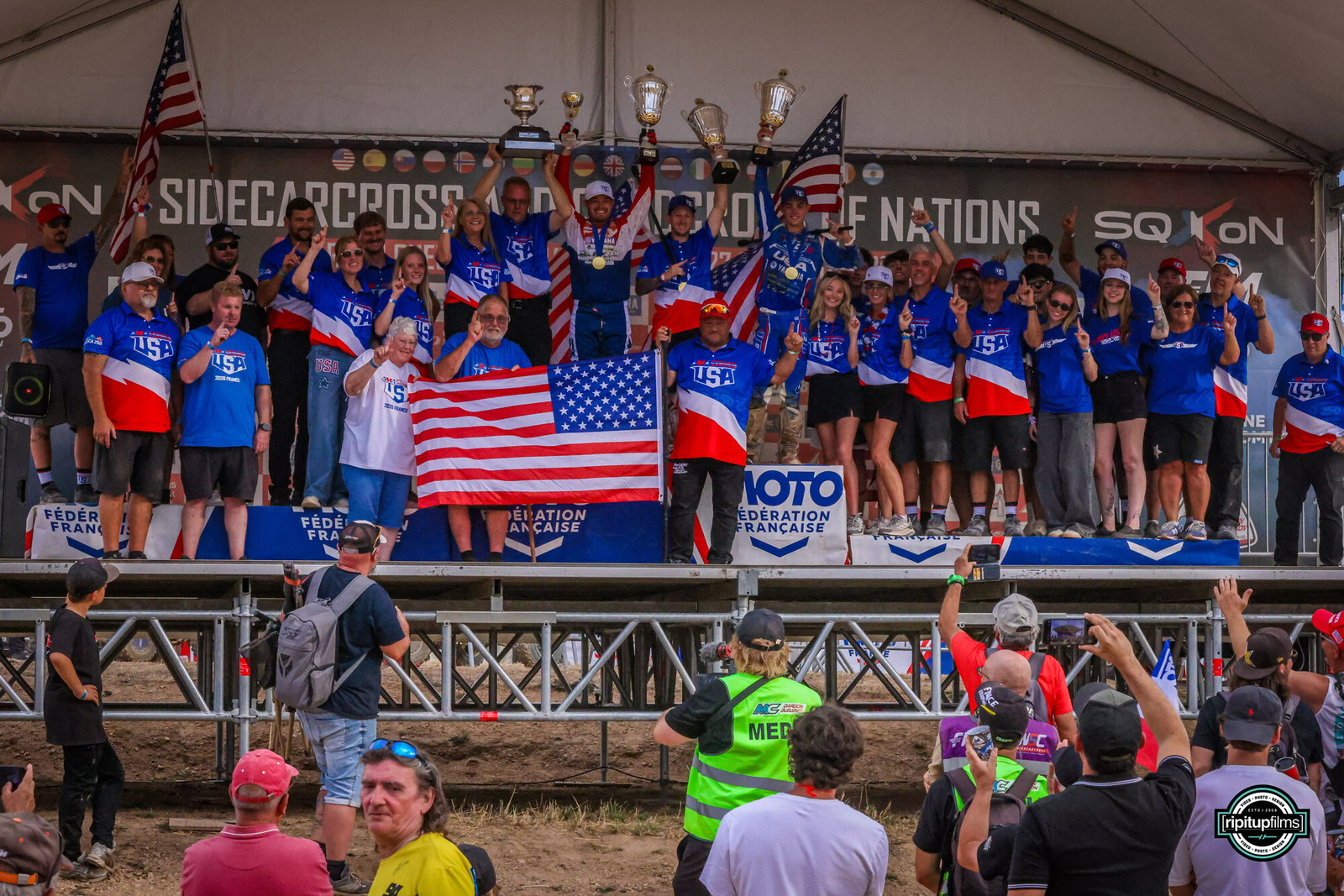 AMA U.S. ATV Motocross Team Reclaims FIM Quadcross of Nations Title