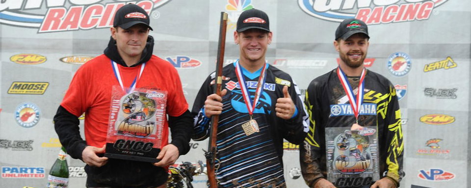 Borich Wins a Muddy and Wet Mammoth GNCC