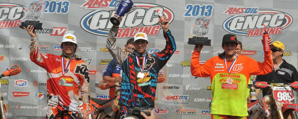 Mullins Takes the Win at Dunlop Limestone 100 GNCC