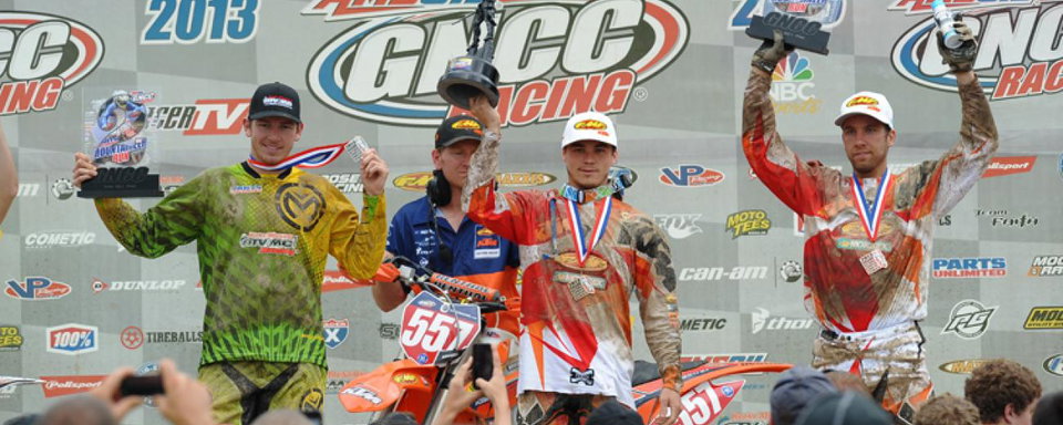 Kailub Russell Wins the 2nd Annual Parts Unlimited Mountaineer Run GNCC