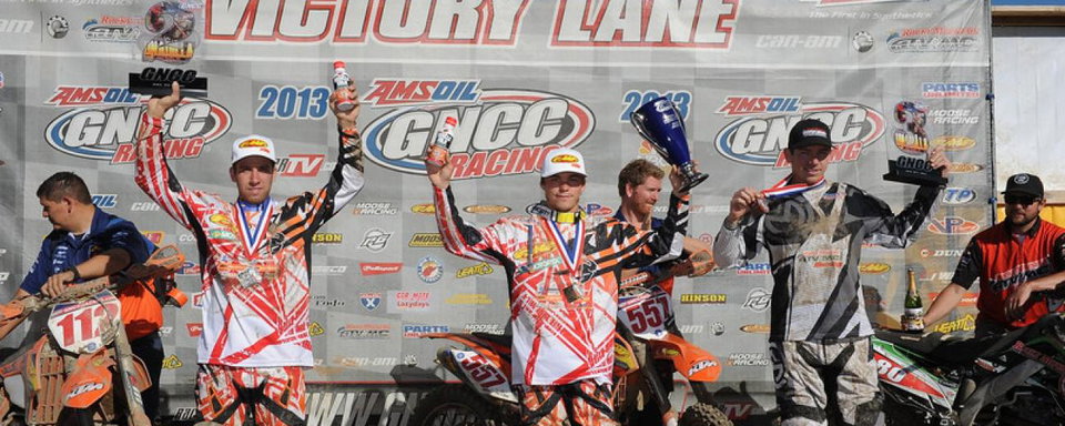 Kailub Russell Makes it Four-in-a-Row at Can-Am Unadilla GNCC