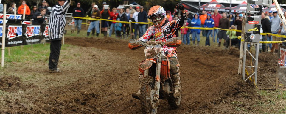 Kailub Russell Captures Overall Victory at Inaugural Car-Mate GNCC