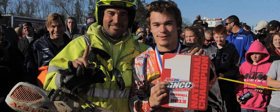 Kailub Russell Captures 2013 XC1 National Championship at AMSOIL Ironman GNCC