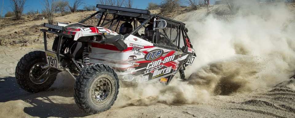 Burnett Pilots Can-Am Maverick to San Felipe 250 Win