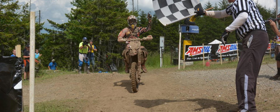Kailub Russell Wins the 7th Annual AMSOIL Snowshoe GNCC