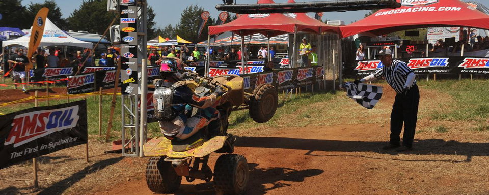 Borich Leads The Field Into Can-Am Unadilla GNCC