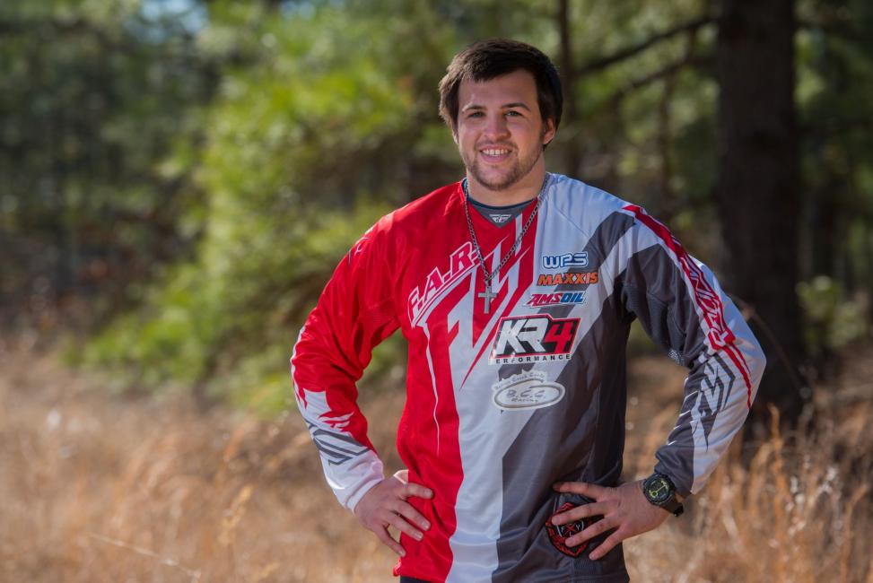 Thad Duvall will be riding for the&nbsp;Rocky Mountain ATV/MC KR4/FAR race teamPhoto: Ken Hill