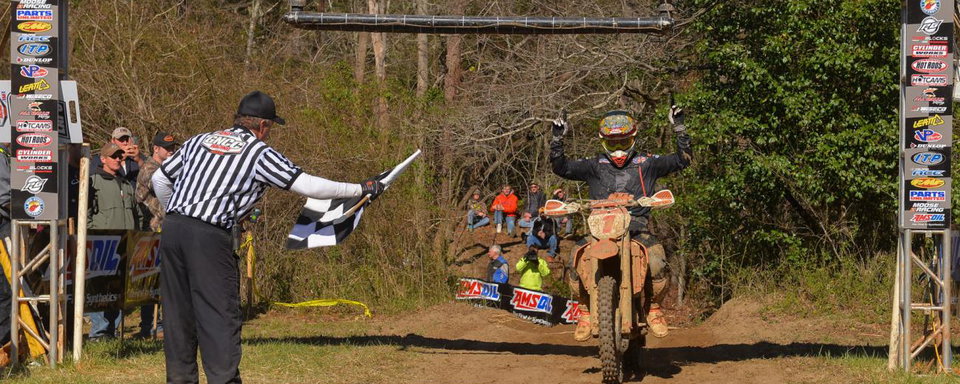 Russell Makes it Three-in-a-Row at Steele Creek GNCC