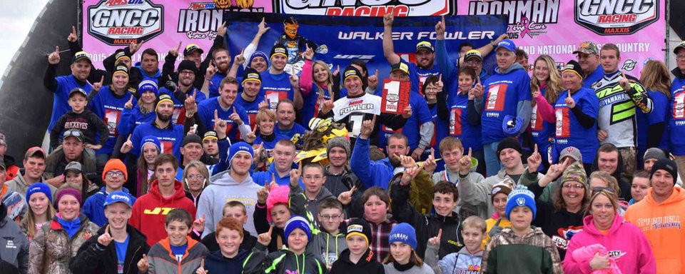 Fowler Captures 2015 GNCC Championship at Ironman