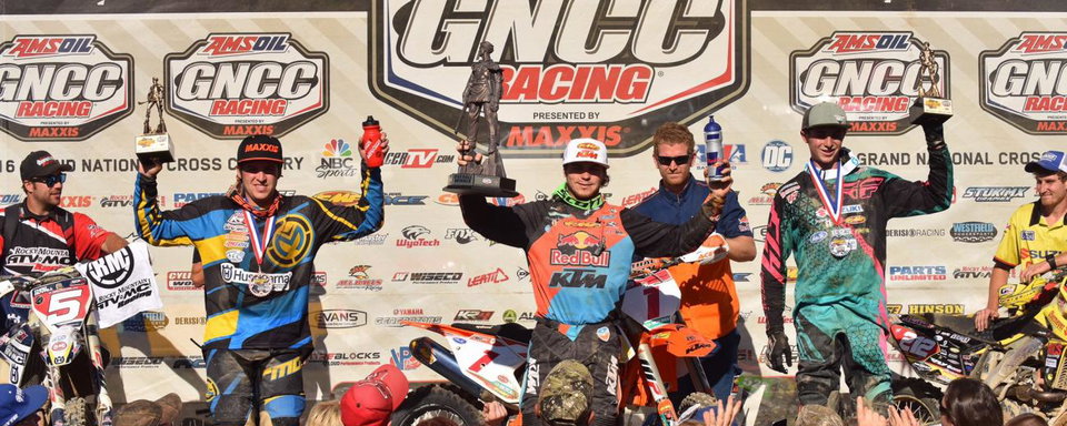 Kailub Russell Continues His Quest for the National Championship With Rocky Mountain ATV/MC Mountaineer Run GNCC Win