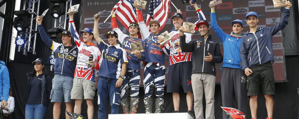 ISDE World Trophy Presentation at AMSOIL Ironman GNCC