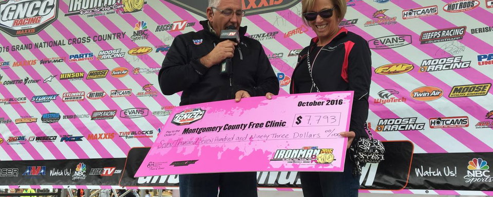 AMSOIL Ironman GNCC Raises Over $7,700 For Breast Cancer Awareness