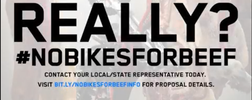 No Bikes for Beef