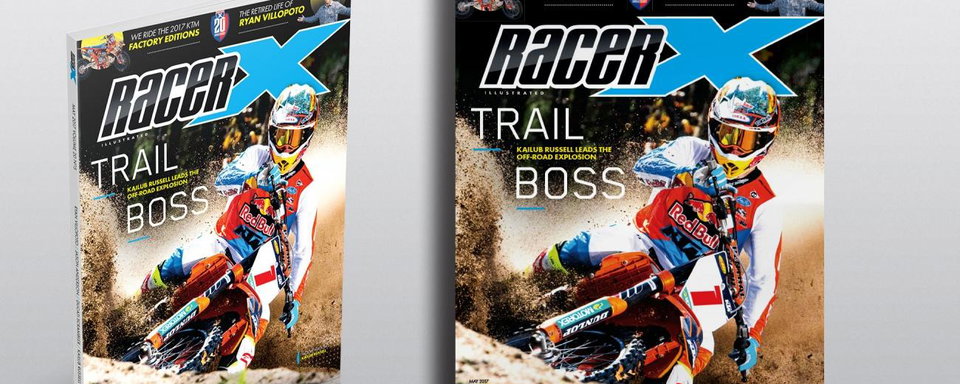 Get an Autographed Kailub Russell Poster at Cannonball and Steele Creek GNCCs