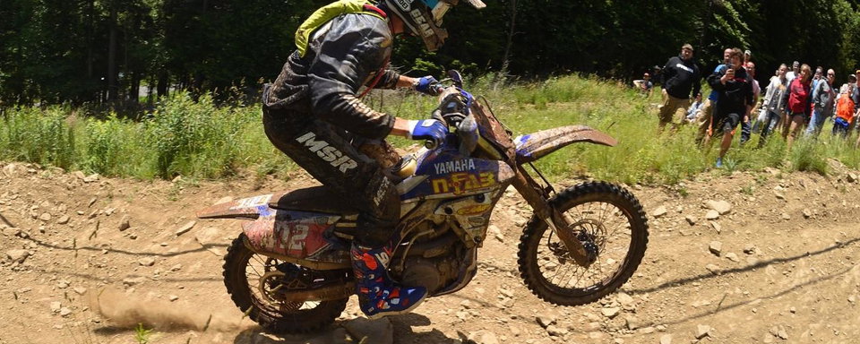 Ricky Russell Earns His First Career Overall Victory at the AMSOIL Snowshoe GNCC