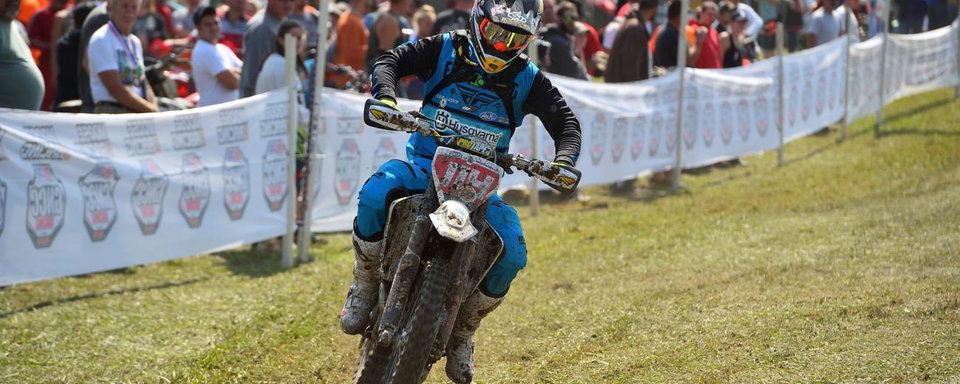 Rockstar Energy Husqvarna Factory Racing's Josh Strang Battles to Finish Unadilla GNCC