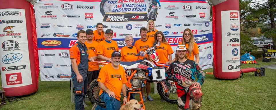 Steward Baylor Clinches 2017 Kenda National Enduro Championship