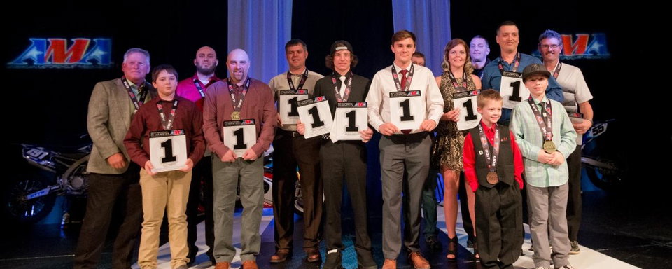 GNCC Racers Earn Top Honors at the 2017 AMA Championship Banquet
