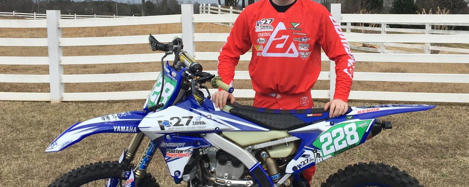 Brendan Riordan joins P27/Trail Jesters Offroad Team for 2018 GNCC