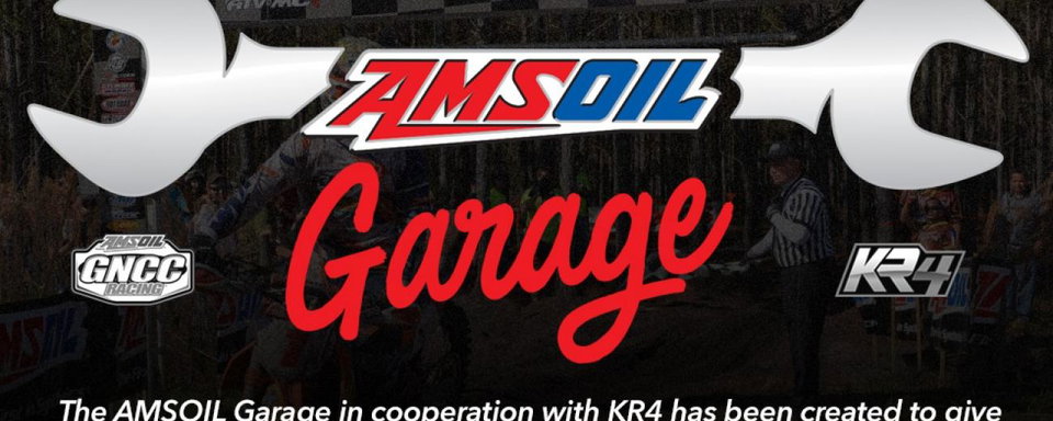 AMSOIL and KR4 Bring Brand-New AMSOIL Garage to GNCC Series