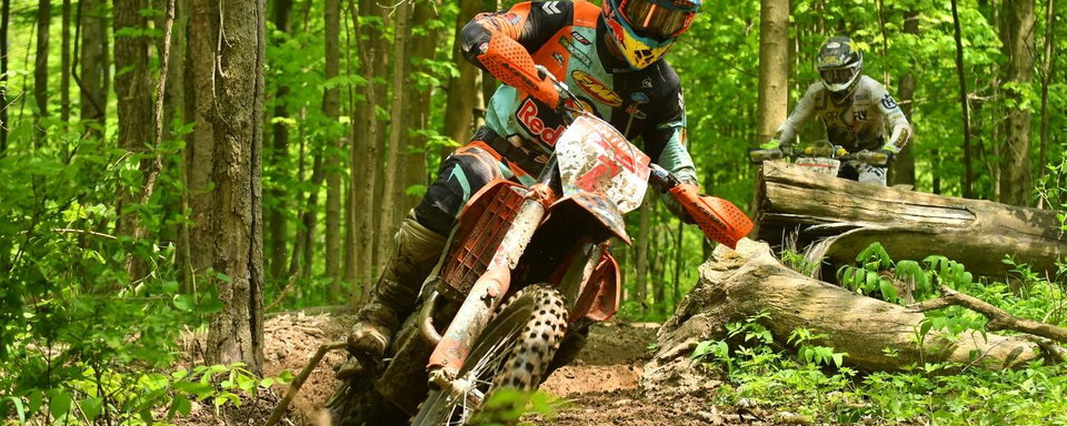 Russell and Duvall Prepare to Battle at The Wiseco John Penton GNCC