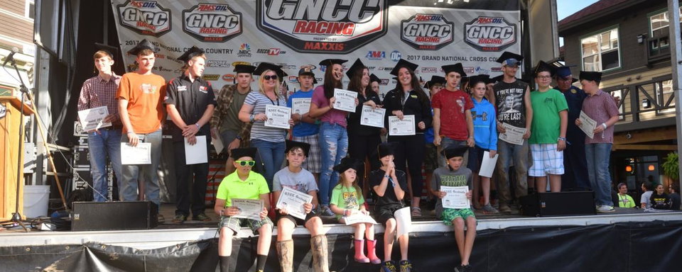 Third Annual GNCC Graduation Ceremony to be Held at AMSOIL Snowshoe GNCC