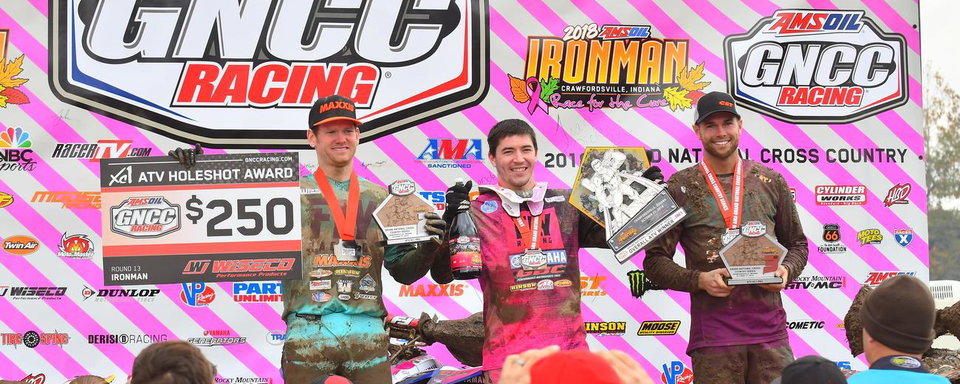 AMSOIL Ironman GNCC Raises Over $10,980 For Breast Cancer Awareness