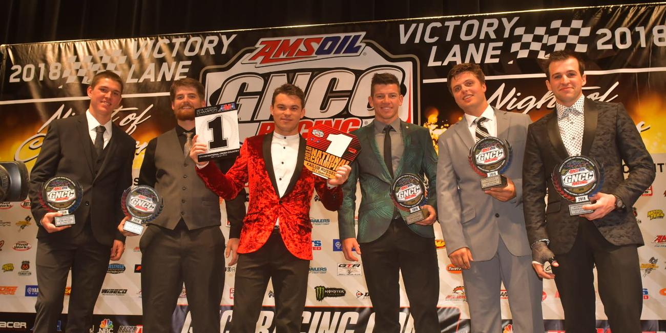 GNCC Racing Recognizes Top Racers and Sponsors at 2018 Awards Banquet