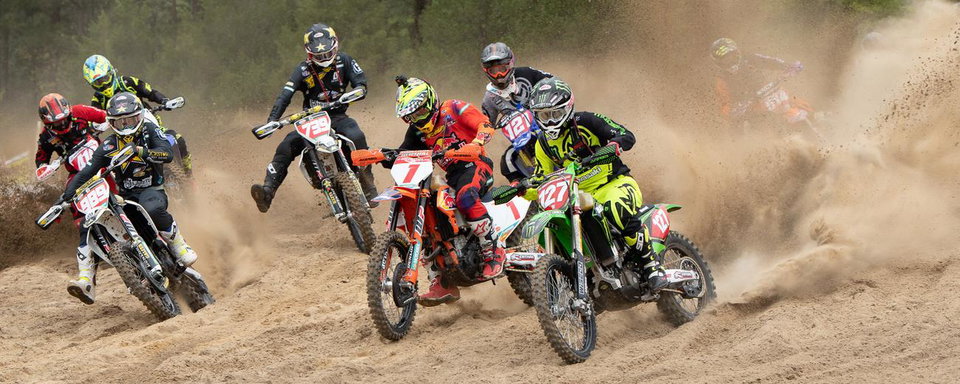 Kailub Russell Conquers Camp Coker Bullet GNCC After An Intense Battle