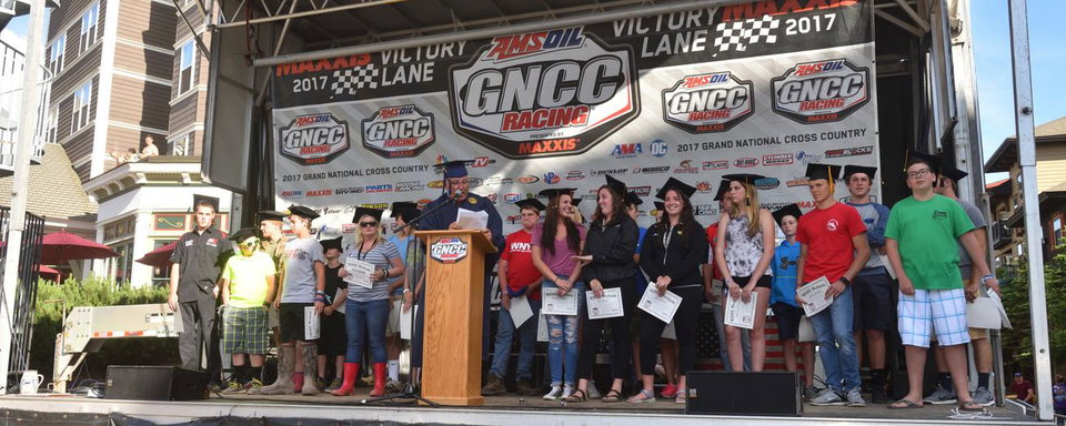 Fourth Annual GNCC Graduation Ceremony to be Held at AMSOIL Snowshoe GNCC