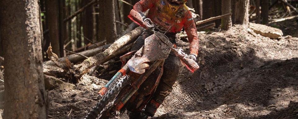 Kailub Russell Clinches Fifth Overall Win of 2019 Season at AMSOIL Snowshoe GNCC