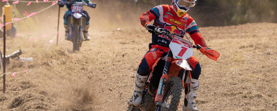 Kailub Russell Earns 60th Career Overall Win at Black Sky GNCC