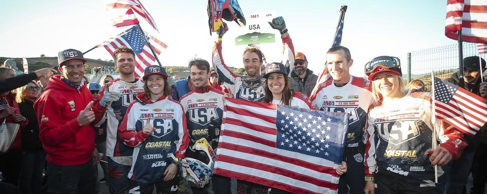 United States’ World Trophy Team Clinches Second International Six Days of Enduro Title in Portugal