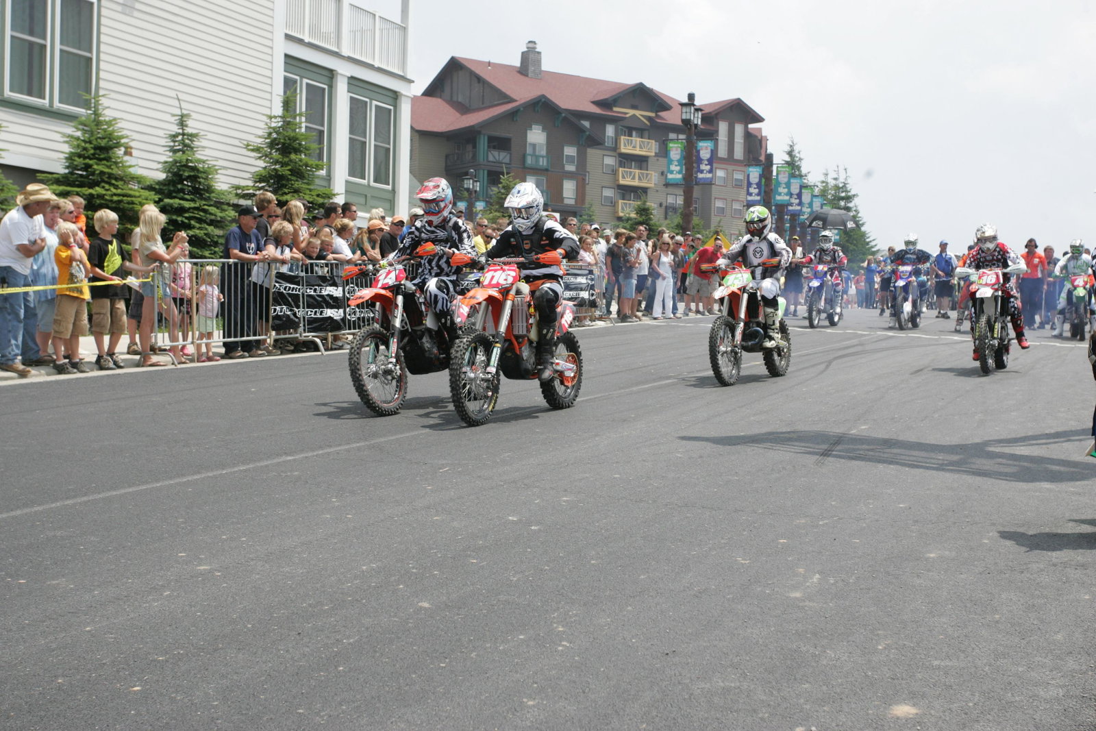 Behind The Bars - 2010 Snowshoe GNCC Bike Race