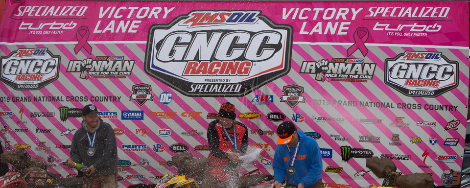 Yamaha Racing Ironman GNCC Goes Pink in Honor of Breast Cancer Awareness