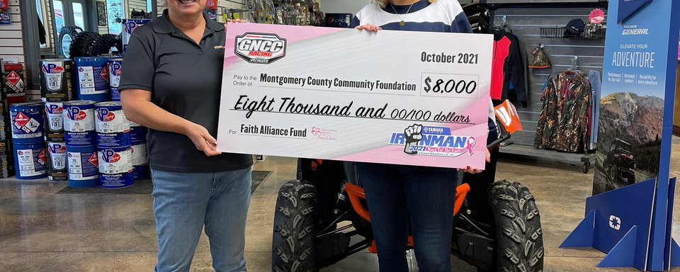 GNCC Racing and Partners Raise $8,000 in Support of Breast Cancer Awareness at Yamaha Racing Ironman