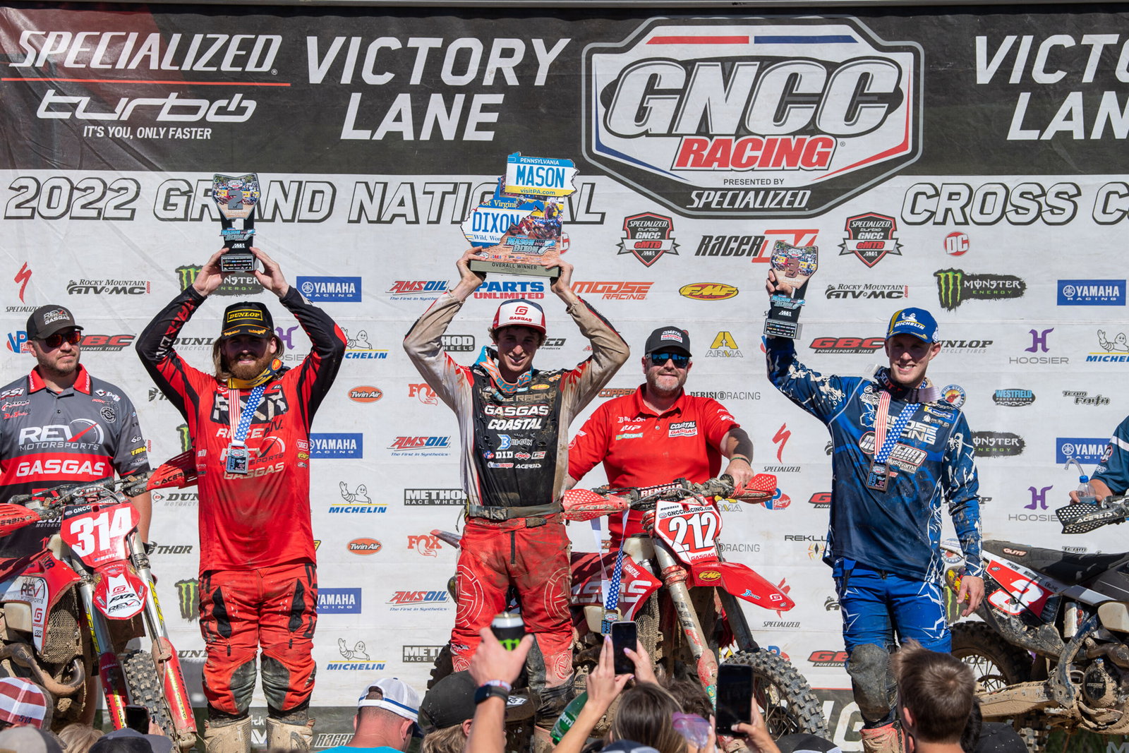 Between the Arrows: 2022 Parts Unlimited Mason-Dixon GNCC Motorcycles