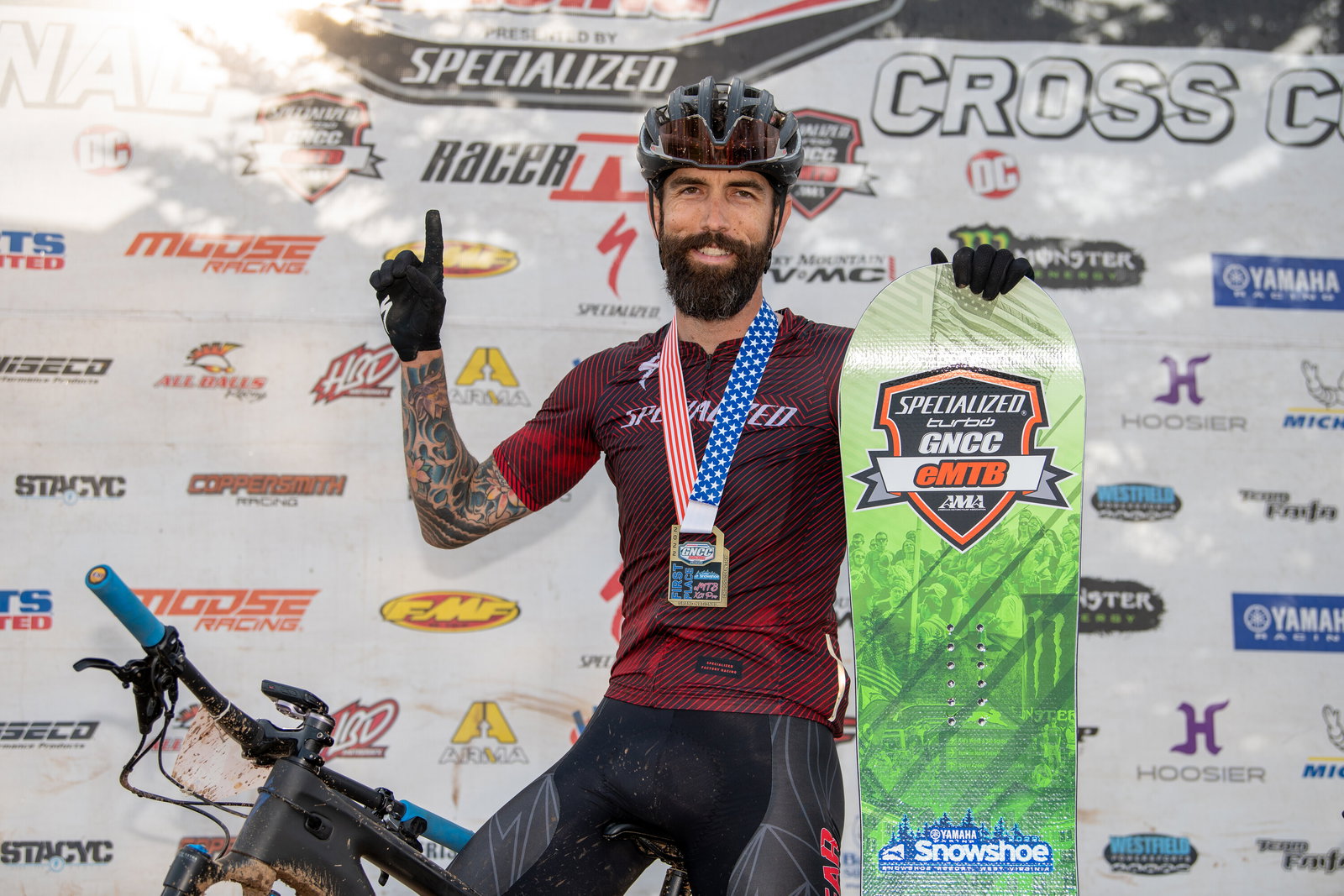 eMTB Highlights: 2022 Yamaha Racing Snowshoe GNCC 