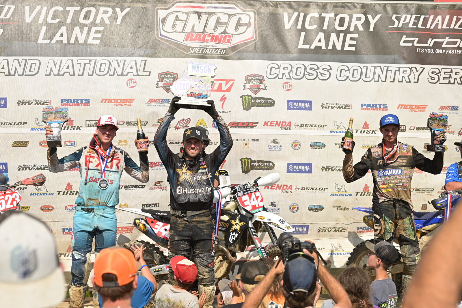 Between the Arrows: 2023 Parts Unlimited Mason-Dixon GNCC Motorcycles