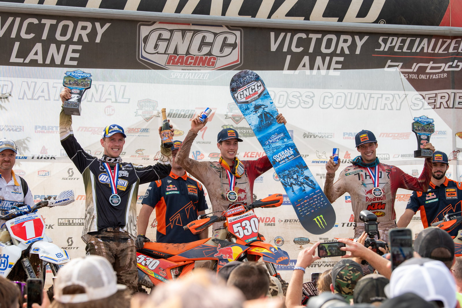 Between the Arrows: 2023 Yamaha Racing Snowshoe GNCC Motorcycles