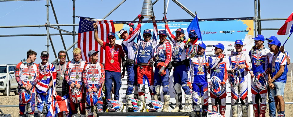United States Crowned FIM World Trophy Champions at 6DAYS® In Argentina