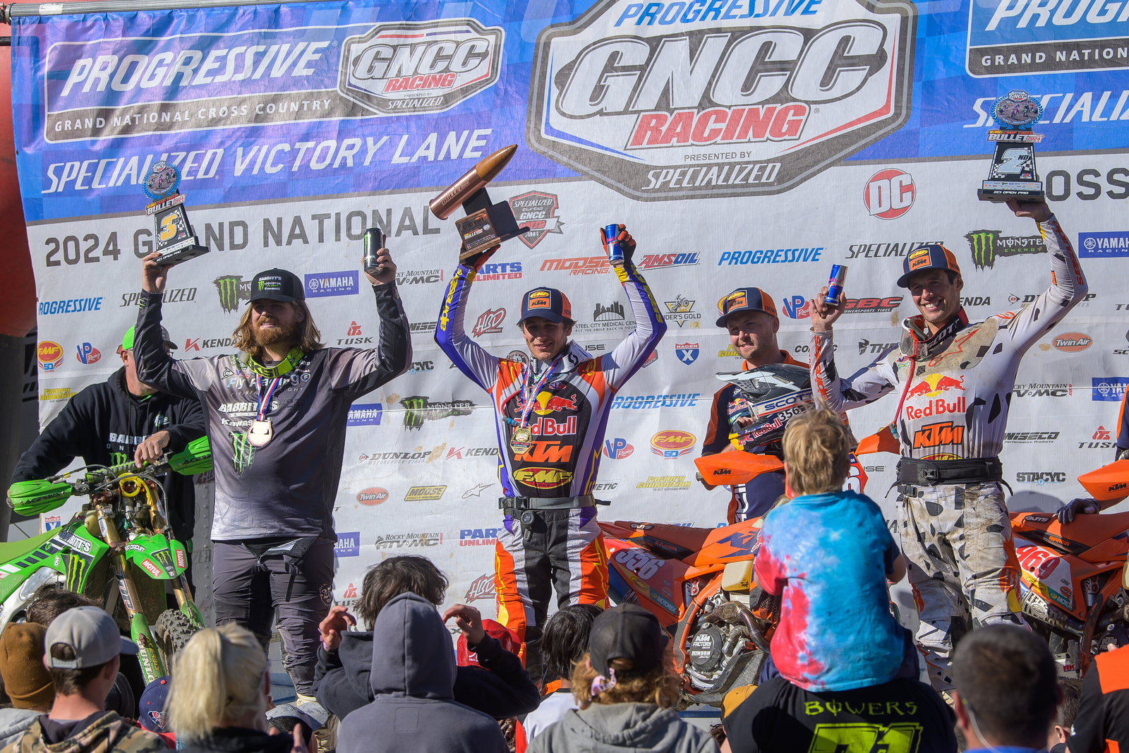 Between the Arrows: 2024 FMF Camp Coker Bullet GNCC Motorcycles