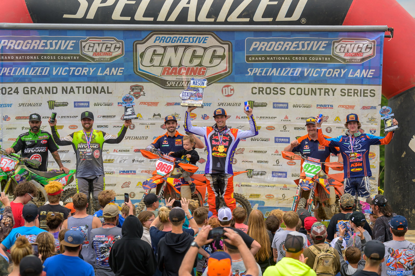 Between the Arrows: 2024 Parts Unlimited Mason-Dixon GNCC Motorcycles