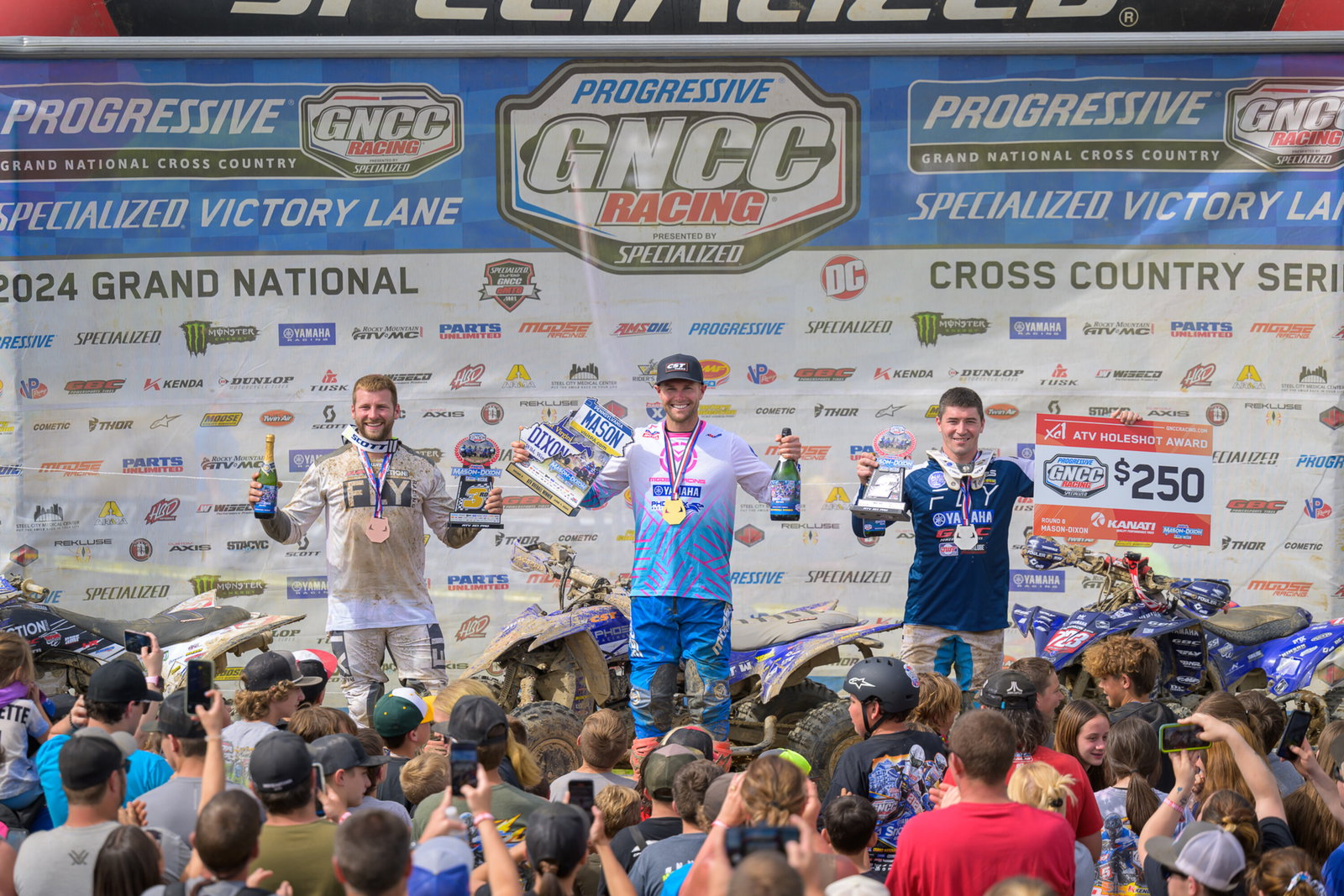 Between the Arrows: 2024 Parts Unlimited Mason-Dixon GNCC ATVs