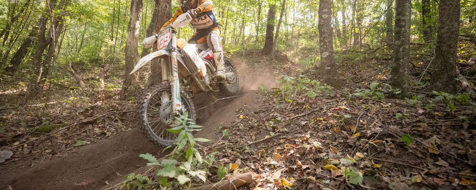 Trevor Bollinger and Rockstar Energy Husqvarna Factory Racing return to GNCC podium