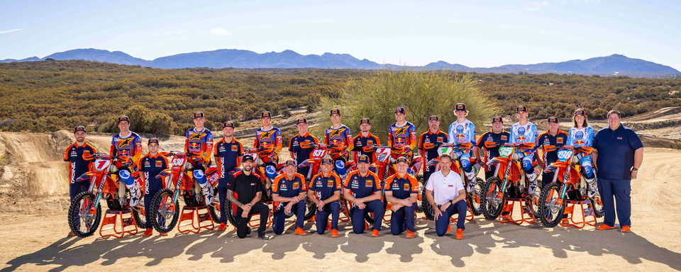 FMF KTM Factory Racing Team Announces Complete Returning 2025 Roster