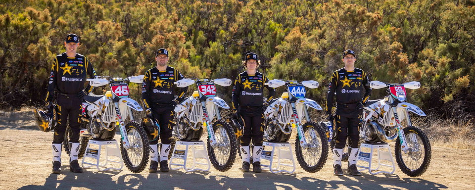Rockstar Energy Husqvarna Factory Racing Targets Off-Road Success Entering 2025