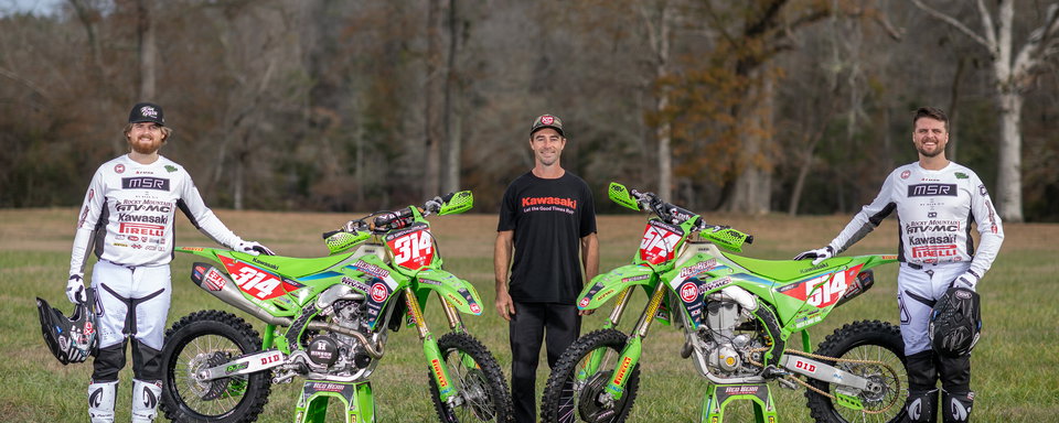 Rocky Mountain Red Bear Kawasaki Team Green™ Unveils 2025 Off-Road Racing Roster